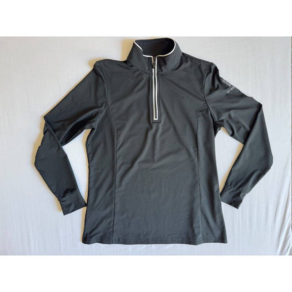An Original Penguin by Munsingwear Black Quarter-Zip Pullover | Size Small